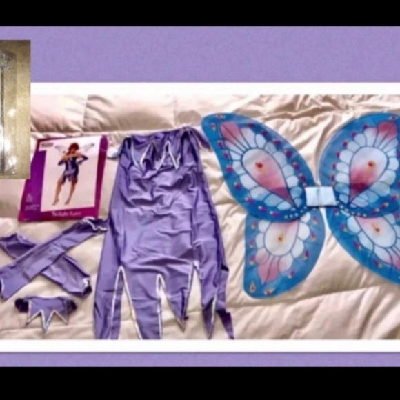 CALIFORNIA COSTUMES BRAND "TWILIGHT FAIRY!" WOMENS FAIRY COSTUME SIZE LARGE NEW! - Picture 4 of 12